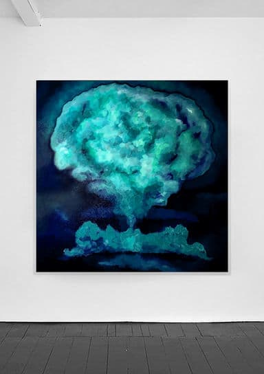 Mushroom Cloud Cyan